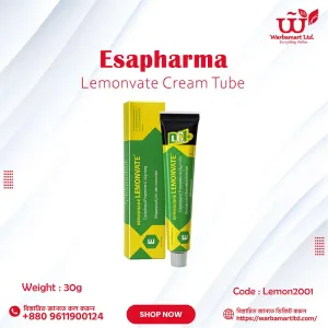 Esapharma Lemonvate Cream Tube 30g Italy