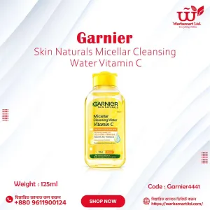 Garnier Skin Naturals Micellar Cleansing Water Vitamin C 125ml
