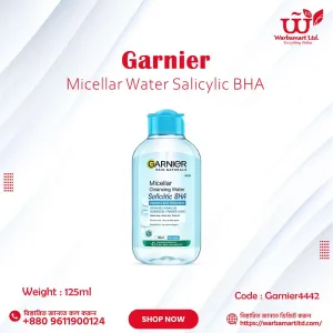Garnier Micellar Water Salicylic BHA 125ml