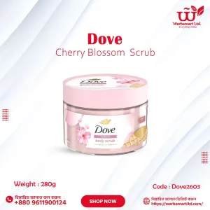 Dove Cherry Blossom  Scrub 280gm