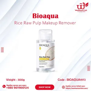 Bioaqua Rice Raw Pulp Makeup Remover 300mL