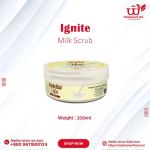 Ignite Milk Scrub-200 gm