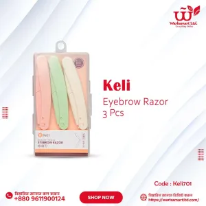Keli Eyebrow Razor 3 Pcs set