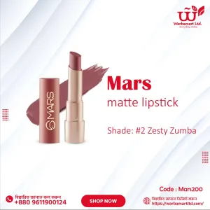 Mars matte lipstick